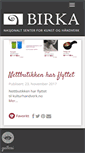 Mobile Screenshot of birka.no